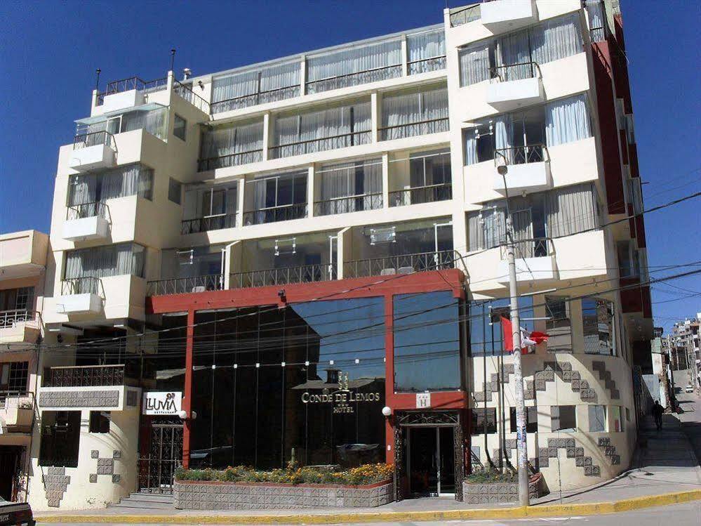 Conde De Lemos Hotel Puno Exterior foto